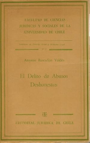 Imagen del vendedor de Delito de abusos deshonestos, El. a la venta por La Librera, Iberoamerikan. Buchhandlung