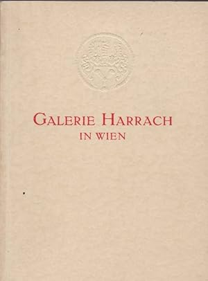 Galerie Harrach in Wien. Katalog der erlaucht gräflich Harrachschen Gemälde-Galerie in Wien. I. F...