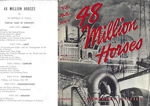 Seller image for 48 Million Horses (Dust Jacket Only, No Book) for sale by Wittenborn Art Books