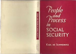 Seller image for People and Process in Social Security (Dust Jacket Only, No Book) for sale by Wittenborn Art Books