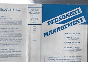 Immagine del venditore per Personnel Management, New Third Edition (Dust Jacket Only, No Book) venduto da Wittenborn Art Books