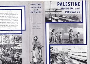 Seller image for Palestine: Problem and Promise (Dust Jacket Only, No Book) for sale by Wittenborn Art Books