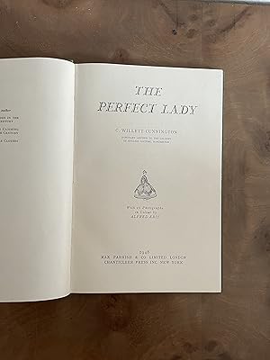 Imagen del vendedor de The Perfect Lady FIRST EDITION, FIRST PRINTING a la venta por M&K Reeders