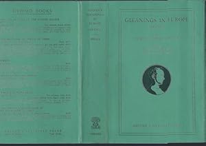 Seller image for Gleanings in Europe (Dust Jacket Only, No Book) for sale by Wittenborn Art Books