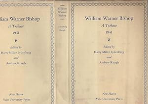 Seller image for William Warner Bishop : A Tribute (Dust Jacket Only, No Book) for sale by Wittenborn Art Books