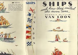 Ships & How They Sailed the Seven Seas (5000 B.C.-A.D.1935) (Dust Jacket Only, No Book)