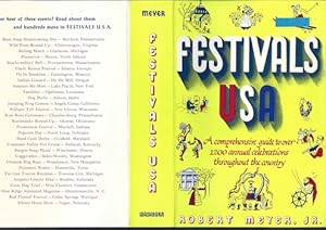 Festivals U.S.A. (Dust Jacket Only, No Book)