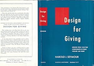 Design for Giving (Dust Jacket Only, No Book)