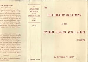 Bild des Verkufers fr The Diplomatic Relations of the United States With Haiti, 1778-1841. (Dust Jacket Only, No Book) zum Verkauf von Wittenborn Art Books