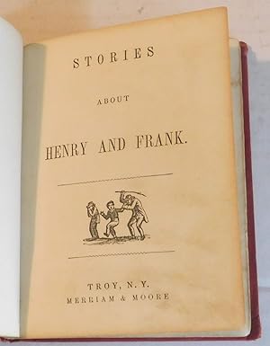 Image du vendeur pour STORIES ABOUT HENRY AND FRANK. mis en vente par Blue Mountain Books & Manuscripts, Ltd.