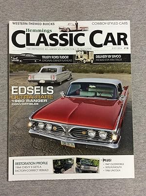 Bild des Verkufers fr Hemmings Classic Car Magazine, July 2014, #118, Volume 10, Issue 10 zum Verkauf von Book Nook