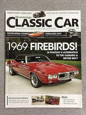 Bild des Verkufers fr Hemmings Classic Car Magazine, March 2014, #114, Volume 10, Issue 6 zum Verkauf von Book Nook