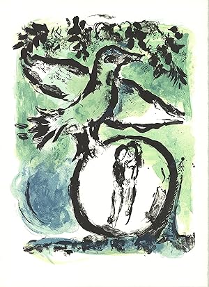 Seller image for MARC CHAGALL Green Bird, 1962 for sale by Art Wise