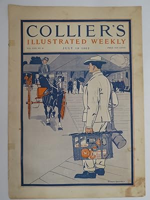 COLLIER'S MAGAZINE COVER, JULY 19, 1902, EDWARD PENFIELD COVER