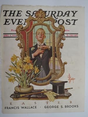 THE SATURDAY EVENING POST COVER, APRIL 11, 1936, EASTER, J. C. LEYENDECKER (GAY INTEREST)