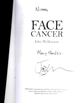 Bild des Verkufers fr Face Cancer zum Verkauf von World of Rare Books