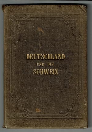 Karte von Deutschland und der Schweiz entworfen und gezeichnet von F. Handtke. [Titel auf dem Ein...