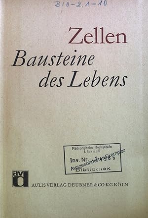 Image du vendeur pour Zellen, Bausteine des Lebens. mis en vente par books4less (Versandantiquariat Petra Gros GmbH & Co. KG)