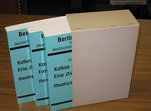 Bild des Verkufers fr Kafkas Schlo ( Schloss ) Astralis - Eine Divina Commedia im theatrum astronomicum. Teil I-III komplett in 3 Bchern (= Berliner Beitrge zur neueren deutschen Literaturgeschichte 16). zum Verkauf von Antiquariat Carl Wegner