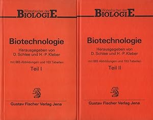 Bild des Verkufers fr Wrterbcher der Biologie: Biotechnologie. Teil I+II. Mit 665 Abb. u. 103 Tab. zum Verkauf von Buch von den Driesch