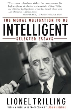 Seller image for Moral Obligation to Be Intelligent : Selected Essays for sale by GreatBookPrices