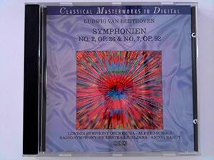 Imagen del vendedor de Beethoven Symphonies 2/7 Alfred Scholz/Anton Nanut CD a la venta por ABC Versand e.K.