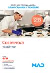 Cocinero/a (Grupo IV Personal Laboral). Islas de Gran Canaria y Tenerife. Temario y test