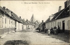 Ansichtskarte / Postkarte Bray sur Somme Somme, Rue des Chevaliers