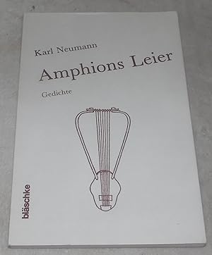 Seller image for Amphions Leier Gedichte for sale by Pheonix Books and Collectibles