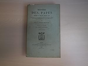 Seller image for HISTOIRE DES PAPES DEPUIS LA FIN DU MOYEN AGE TOME 2 for sale by Le temps retrouv