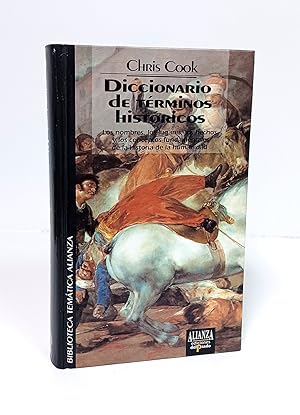 Imagen del vendedor de Diccionario de trminos histricos. (Los nombres, los lugares, los hechos y los conceptos fundamentales de la historia de la humanidad). a la venta por Librera Berceo (Libros Antiguos)