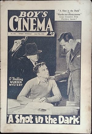Boy's Cinema Magazine July 27, 1935 Charles Starrett "A Shot in the Dark"
