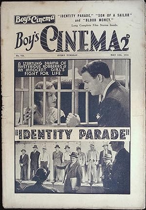 Boy's Cinema Magazine February 20, 1937 Charles Starrett "The Mysterious Avenger"