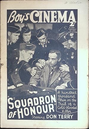 Boy's Cinema Magazine September 24, 1938 Don Terry