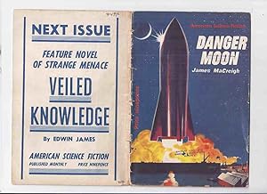 Seller image for Danger Moon ---American science Fiction Series ---by James MaCreigh ( Frederik Pohl ) ---a signed Copy (AKA: Red Moon of Danger ) for sale by Leonard Shoup