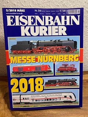 Immagine del venditore per Eisenbahn Kurier. Vorbild und Modell. 53. Jahrgang. 3/2018, Mrz. Nummer 546. venduto da Antiquariat an der Nikolaikirche