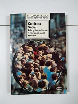 Seller image for Conducta Social. Principales problemas y relevancia social for sale by Libros Ambig