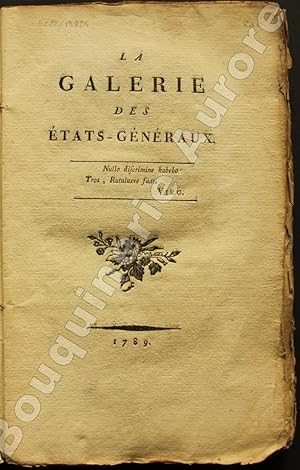 Seller image for La galerie des Etats-Gnraux. for sale by Bouquinerie Aurore (SLAM-ILAB)