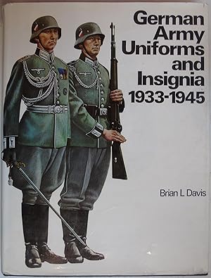 Seller image for German army uniforms and insignia, 1933-1945, for sale by Hanselled Books