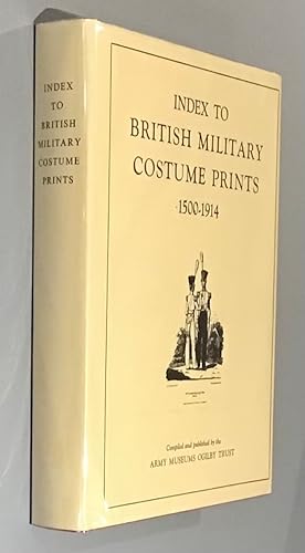 Image du vendeur pour Index to British Military Costume Prints mis en vente par Elder Books