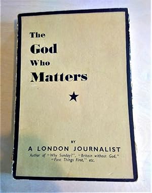 Seller image for The God who matters for sale by RightWayUp Books