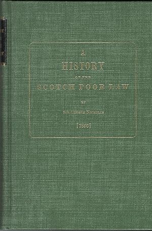 A History of the Scotch Poor Law