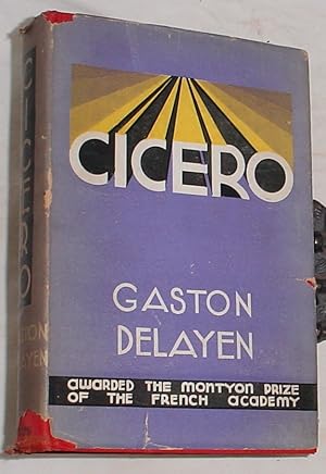 Imagen del vendedor de Cicero a la venta por R Bryan Old Books