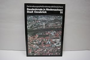 Bild des Verkufers fr Baudenkmale in Niedersachsen: Stadt Osnabrck Bd. 32 (= Denkmaltopographie Bundesrepublik Deutschland (BRD); Niederschsisches Landesverwaltungsamt - Verffentlichungen des Instituts fr Denkmalpflege) zum Verkauf von Antiquariat Wilder - Preise inkl. MwSt.