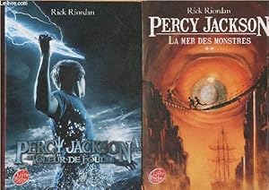 Image du vendeur pour Percy Jackson Tomes I et II (2 volumes) Le voleur de foudre- La mer des monstres mis en vente par Le-Livre