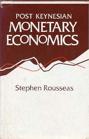 Bild des Verkufers fr Post keynesian monetary economics. zum Verkauf von Le-Livre