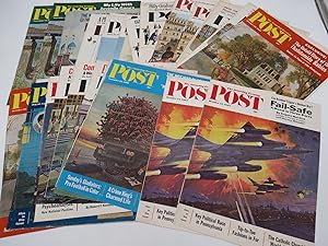 42 SATURDAY EVENING POST MAGAZINE COVERS FROM 1962