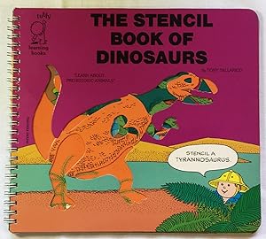 The Stencil Book of Dinosaurs