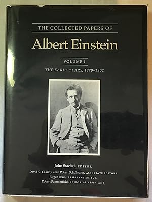 Immagine del venditore per The Collected Papers of Albert Einstein, Volume One: The Early Years 1879-1902, First Edition venduto da Kazoo Books LLC