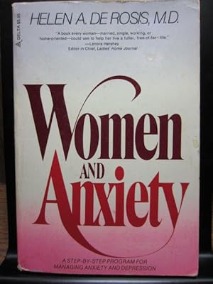 Imagen del vendedor de WOMEN AND ANXIETY a la venta por The Book Abyss